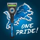Станок для бритья мужской Gillette Labs NFL Lions Edition 4 сменные лезвия и магнитная подставка - изображение 2
