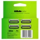 Сменные лезвия для бритья Gillette Labs 4 шт - изображение 9