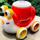 Музична каталка WToys Равлик, українською мовою, пісні, барабан, підсвічування, брязкальце - зображення 3