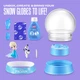 Набор Zuru Mini Brands Create Disney Снежный шар (77845GQ2) - изображение 4