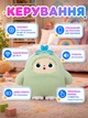 Интерактивная Плюшевая Игрушка Holly с AI, голосом и LED глазами Компаньон с искусственным интеллектом для игры и обучения USB Зеленый (i7-193217) - изображение 3