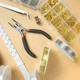 Фурнитура для бижутерии с круглогубцами OEM набор комплектующих для украшений - изображение 8