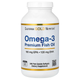 Риб'ячий жир California GOLD Nutrition "Omega-3 Premium Fish Oil" жирні кислоти омега-3 преміальної якості, 1100 мг (240 риб’ячих желатинових капсул) - зображення 1