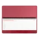 Планинг настольный датированный 2027 Leo Planner Persona 252741 30х14 см 128 листов бордовый - изображение 3