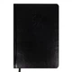 Деловой блокнот твердый А5 датированный 2027 Leo Planner Vector 252760 368 листов черный - изображение 1