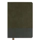 Деловой блокнот мягкий А5 датированный 2027 Leo Planner Velvet 252721 368 листов темно-зеленый - изображение 2