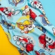 Ткань трикотаж кулир с детским рисунком, 150 гр/м2 160 см хлопок, мягкая, натуральная, для футболок, пижам и пеленок Щенячий - изображение 4