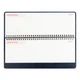 Планинг настольный датированный 2027 Leo Planner Persona 252743 30х14 см 128 листов синий - изображение 9