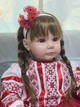 Кукла-реборн мягконабивная Украиночка 45 см - изображение 4