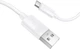 Кабель Borofone BX123 Leya silicone charging data cable Type-C White (6941991124228) - изображение 2