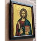 Грецька писана ікона Ісуса Христа Спасителя 23×29 см - зображення 4