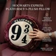 Декоративная мягкая подушка "Платформа 9 ¾" - Круглая мягкая подушка Hogwarts Express, атмосферный подарок для фанатов Гарри Поттера (Harry Potter) - изображение 2
