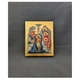 Писаная маленькая икона Крещение Господня (Богоявление) 9×11,5 см - изображение 1