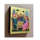 Маленька писана грецька ікона Святої Трійці (Старозавітна) 9×11,5 см - зображення 2