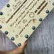 Свадебный деревянный конверт для денег молодожёнам с гравировкой 19×11 см - изображение 3