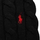 Чоловічий в’язаний светр Polo Ralph Lauren Cable-Knit Cotton чорний SWT-POLO-006-M - зображення 4