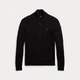 Чоловічий в’язаний кардиган Polo Ralph Lauren Cable-Knit на блискавці, чорний SWT-POLO-007-M - зображення 1