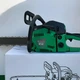 Бензопила Bosch BP 210 бензинова 6,25 кВт ланцюгова пила 8,5 к с професійна мотопила з шиною 40 см ланцюг 0,325 легкий старт антивібраційна для колод дров деревини будівництва господарства - зображення 8