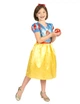 Карнавальний костюм Білосніжки для дівчаток Snow White жовто-синій, розмір 7 - 8 років (124 - 136 см) - зображення 2