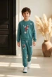 Детский костюм Disney (свитшот+джогеры) 104-110 см берюзовый - изображение 1