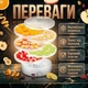 Сушилка для овощей и фруктов ROYALS RB 959 мощностью 800 Вт 5 поддонов 35-70°C 23х32х32 см - изображение 2