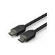 Кабель мультимедийный DisplayPort M to DisplayPort M 3.0m V1.2 4K60Hz black HP (HP_DHC-DP01-3M) - изображение 2