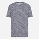 Футболка хлопковая длинная мужская Armani Exchange 275709817 L Синий/Белый (1161947657) - изображение 5