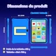 Дитячий планшет 10.1'' ALLDOCUBE iPlay 70 SE 3+4/64Gb 4G 2-SIM 4 ядер Android 15 5500 mAh Синій (102340672) - зображення 7