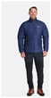 Чоловічий легкий пуховик Rab Microlight Jacket, Deep Ink (Marmalade) (M) - изображение 6