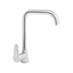 Смеситель для кухни Lidz Nicole 014F1 (k35) LDNIC014F1CRM22010 Chrome - изображение 1