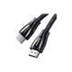 Кабель мультимедійний HDMI M to HDMI M 2.0m braided HD140 black Ugreen (80403) - зображення 1