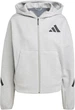 Жіноче худі Adidas Z.N.E Full-Zip Hoodie Сіре (Розмір S, оверсайз) - изображение 6