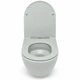 Подвесной безободковый унитаз VBI Vulcano Tornado light grey matt VBI-020421 - изображение 5