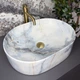 Умывальник (раковина) VBI VERONA 50 GRANIT GLOSSY накладной - изображение 3