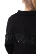 Дитяча джинсова куртка для дівчинки NoBrand 152 Чорний (p-20936-252426) - изображение 5