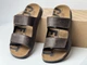 Шлепанцы кожаные мужские COZMO M Velcro Brown 44 - изображение 8