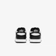 Кроссовки детские Nike Dunk Low Retro Panda Ps 28 Чорно-білий CW1588-100 - изображение 3