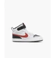 Кроссовки подростковые Nike Court Bugh Mid 2 (Psv) 31 Комбінований CD7783-110 - изображение 5
