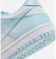 Кроссовки детские Nike Dunk Low Glacier Grade School Lifestyle Shoe Light Blue/White 3.5Y FB9109-105 - изображение 4