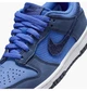 Кроссовки детские Nike Dunk Low Blue 35.5 Синій HQ9293-400 - изображение 7