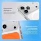 Чохол глянцевий з мікрофіброю всередині Proove Tint металеві кнопки Case with Magnetic Ring MagSafe iPhone 18 Pro Light Blue - зображення 3