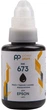 Чернила PowerPlant 673 для Epson L800 Water Soluble 140 мл Black (PP673B) - изображение 1