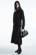 Джемпер жіночий COS boiled merino wool jumper 1131844006 XS Чорний - изображение 1