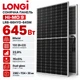 Солнечная батарея LONGi 645 Вт LR8-66HYD-645M Bifacial двухсторонняя с двойным стеклом - изображение 1