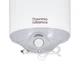Водонагрівач електричний Thermo Alliance Spectra slim 50 л вертикальний, мокрий ТЕН 1,5 кВт, d 360 мм - зображення 6