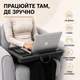 Подставка для ноутбука MLTT54 с мягкой подушкой, ковриком для мыши, подставкой для смартфона и планшета Black - изображение 2