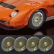 Колекційна машинка-конструктор Mattel Brick Shop Lamborghini ‘71 Miura P400 SV серії Premium (JHF61) - зображення 7