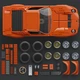 Колекційна машинка-конструктор Mattel Brick Shop Lamborghini ‘71 Miura P400 SV серії Premium (JHF61) - зображення 5