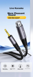 Аудиокабель CHOSEAL QS3555T5 3.5 мм — XLR, 5 м - изображение 3