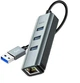 Сетевой адаптер Jinghua N868 / USB Type-C / Gigabit Ethernet / Gold - изображение 1